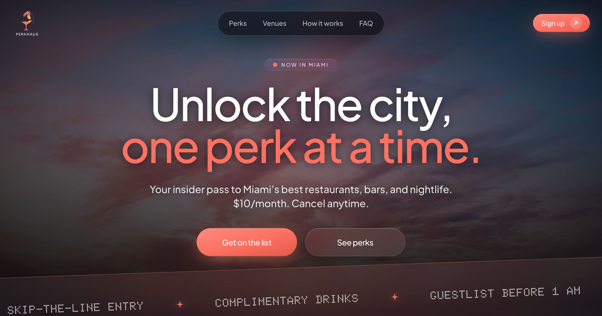 Perkhaus - Miami's best restaurants, bars and nightlife